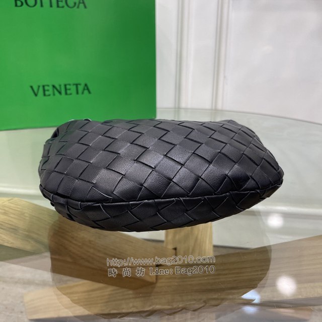 Bottega veneta高端女包 98080小號 寶緹嘉最新編織打結圓形hobo包 BVjodie新版本2代羊皮手工編織手腕包  gxz1373